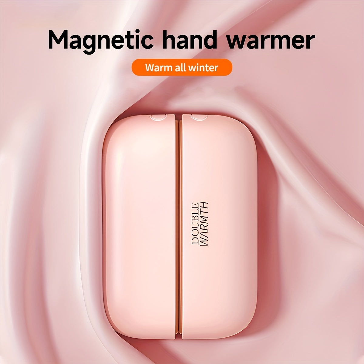 Rechargeable Hand Warmers with Magnetic USB-C Electric Heaters Compact Pocket Size
