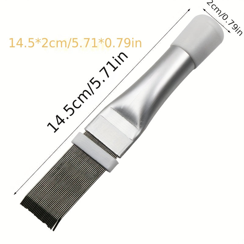 Stainless Steel Fin Comb Brush for AC Coils Refrigerator Fins Cleaning