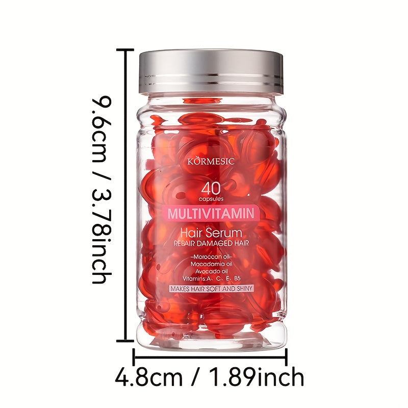 Unisex Hair Care Essential Oil Hair Essence with Vitamins for Fragrance