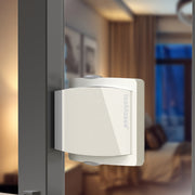 Kids Safety Lock Grey Sliding Guard for Windows and Doors BPA-Free Childproof Lock