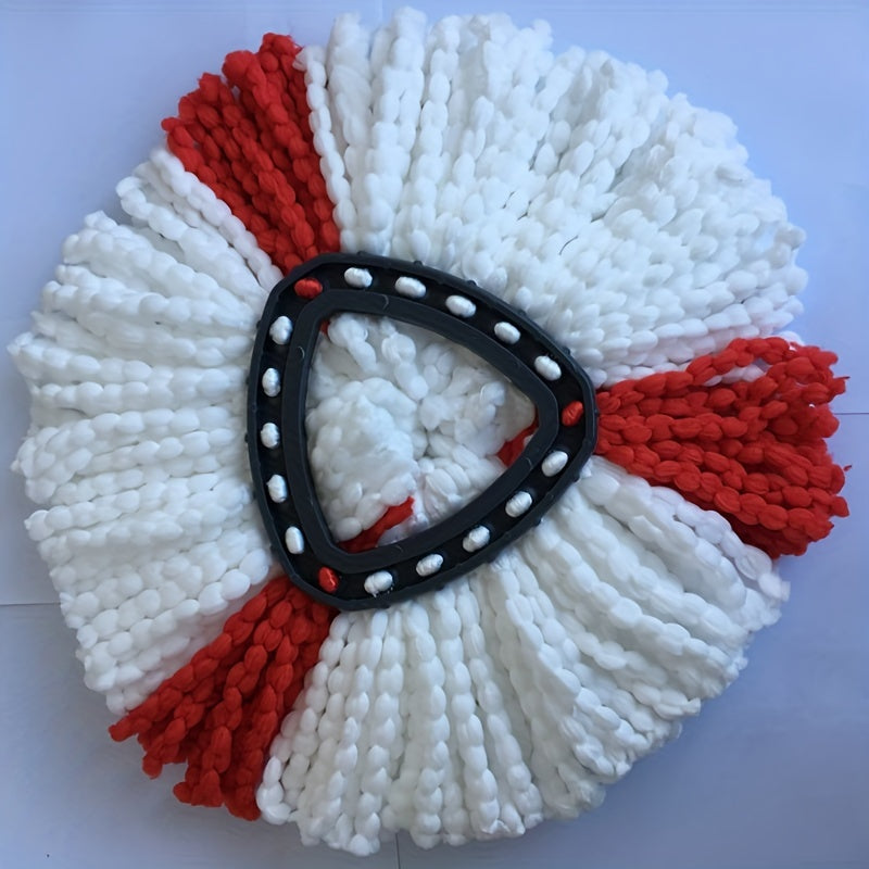 Oq Vileda O-Cedar mikroto'qima aylanuvchi mopu to'ldirish boshligi, 1 dona, batareyalarga ehtiyoj sezmasdan yashash xonalaridagi pollarni osonlik bilan tozalaydi.