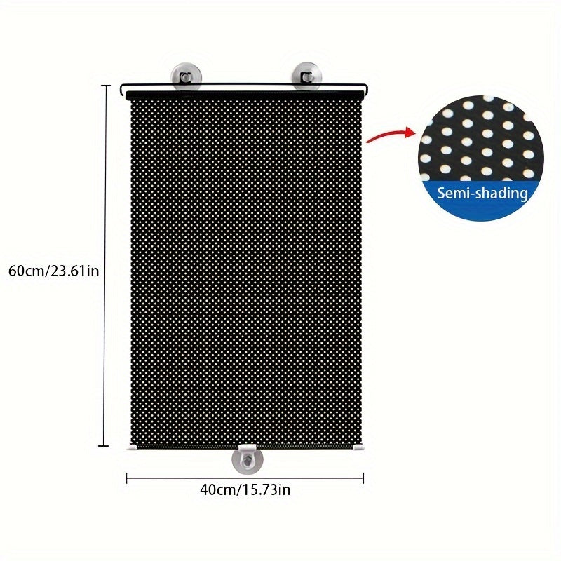 Oson o'rnatiladigan issiqlik izolyatsiyalovchi quyosh soyasi, oshxona, balkon va yashash xonasi uchun shisha derazalar uchun muhrli qopqoq bilan. Teshik ochish talab qilinmaydi.