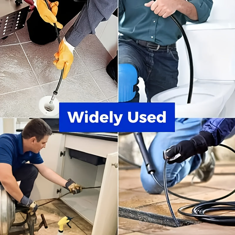 Set of 2 Stainless Steel Drainage Nozzles with Porous Design and 1/4 Inch Quick Plugs