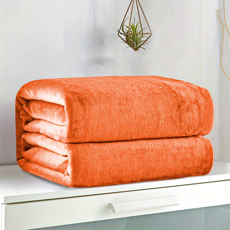 Solid Color Fleece Blanket in the New Blanket Series