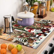 Festive Waterproof Anti-Slip Stove Cover for Electric Glass Cooktops