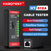 Network Cable Tester for RJ45 RJ11 RJ12 CAT5 CAT5E CAT6 CAT6A Continuity Testing