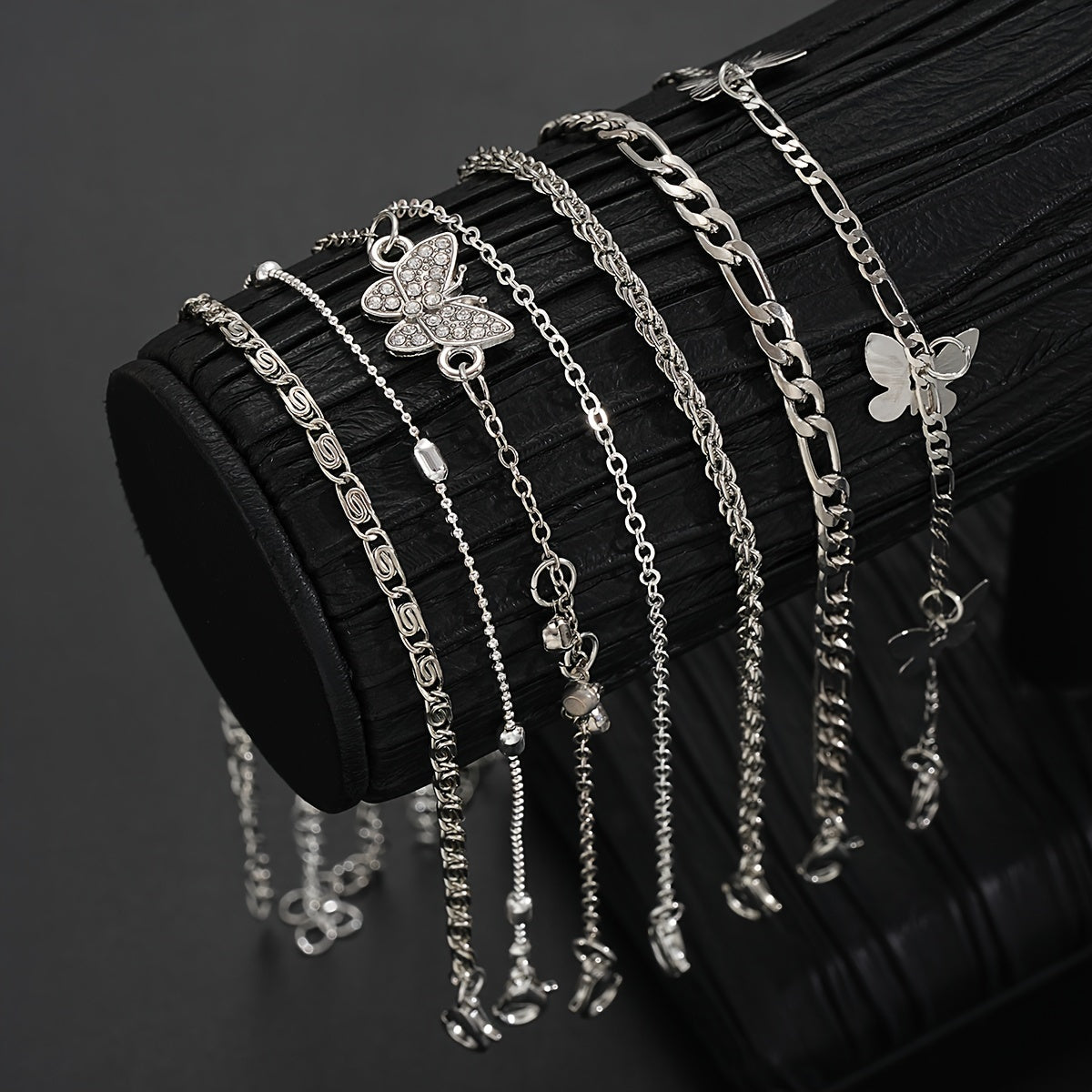 108-Piece Jewelry Set for Women with Heart Butterfly Flower Designs for Birthdays and Parties