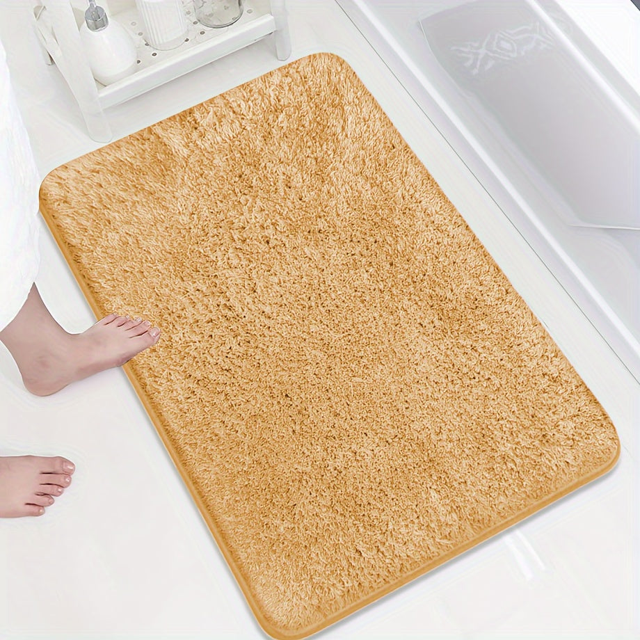 Yumshoq va hashamatli binafsha hammom matosi - yuqori so'riluvchi, sirpanmaydigan va rangsizlanmaydigan, hammom, yotoqxona va kir yuvish xonasi bezatish uchun ideal. Mustahkam polyesterdan tayyorlangan, tozalash oson.