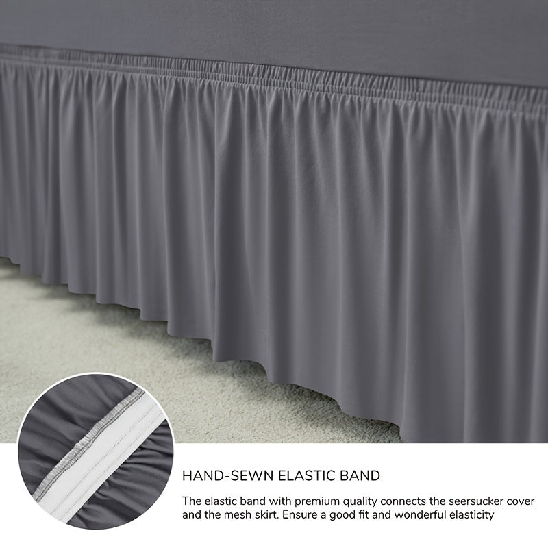 Waterproof Sofa Slipcover with Skirt All Seasons Furniture Protection for Home Office