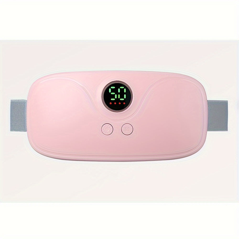 Cinturilla de calefacción recargable para la cintura con ajustes de temperatura y modos de vibración