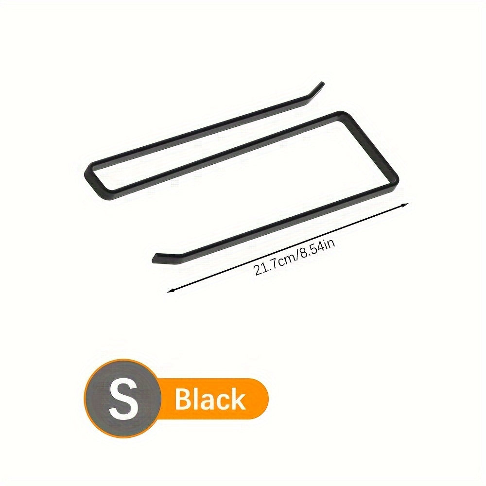 Elegant temir oshxona qog'oz tutgichi uchun ikkita o'lchov variantidan tanlang: S (21.7sm/8.54in) yoki L (26sm/10.2in).