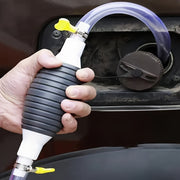 Juego de 3 piezas de bomba de cebado manual para gasolina y líquidos con bomba, tubería y bulbo de goma