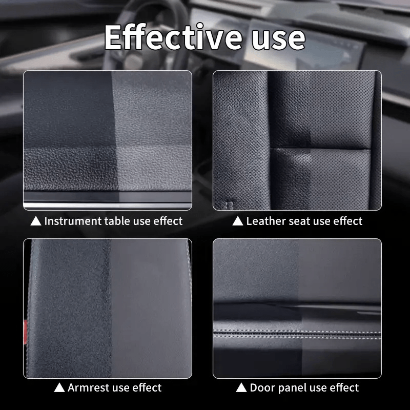 Набор для восстановления интерьера автомобиля: очиститель пластика, кожи, панелей и шин