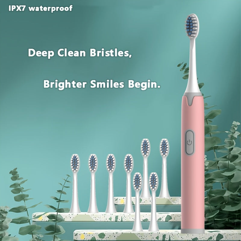 Cepillo de dientes eléctrico para adultos con cabezal de cepillo ultra suave, blanqueamiento dental