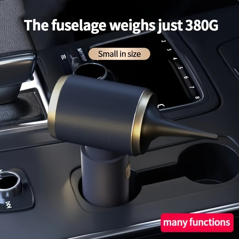 Aspiradora inalámbrica de mano para hogar y coche 2000mAh 50W 2-en-1