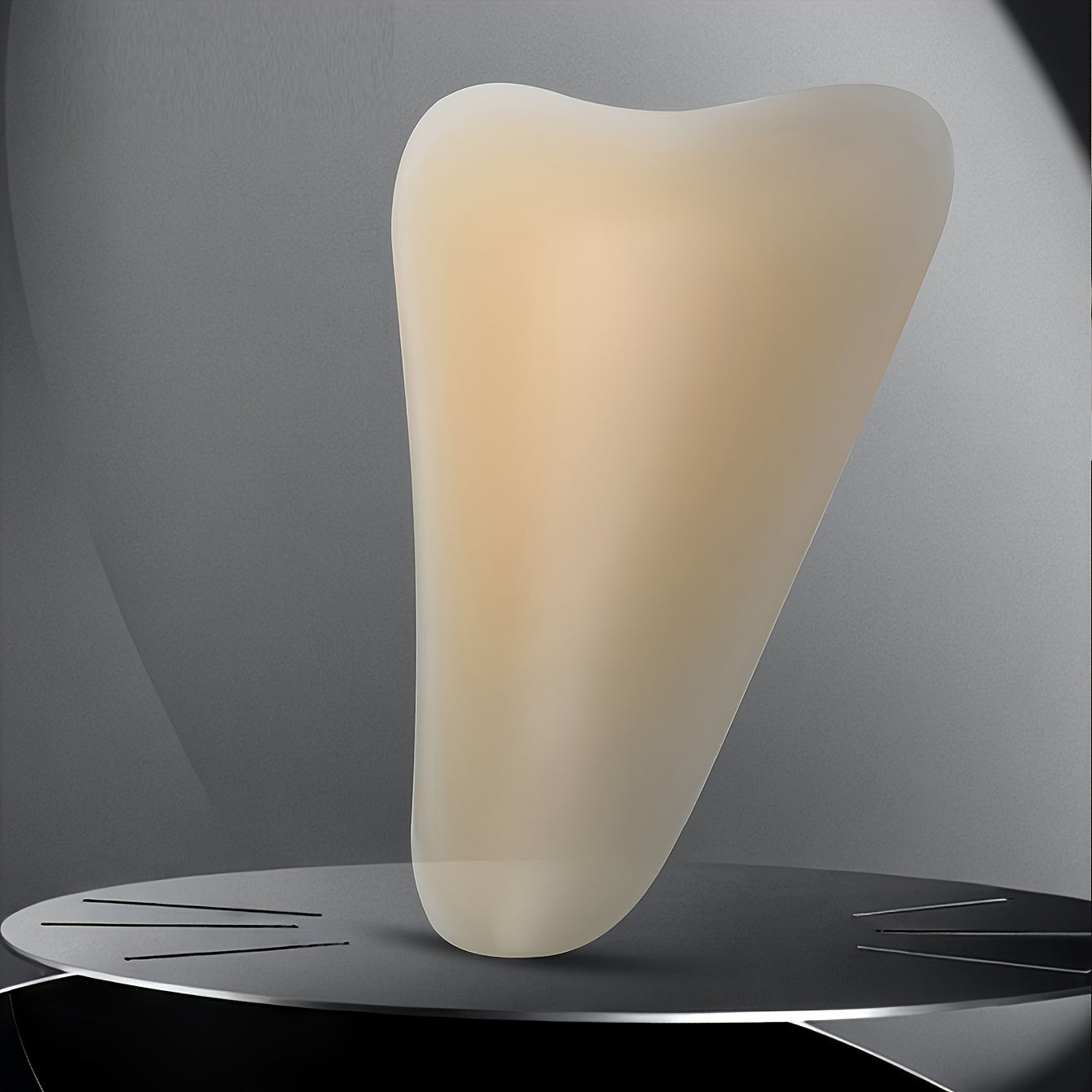 Yoga shimlari va yaqin moslamalar uchun ko'rinmas silikon pad, qo'l bilan yuvilishi mumkin va nafas oladigan, bir rangda, mato to'qimasi emas, kattalar ayollarning ichki kiyimlari uchun.