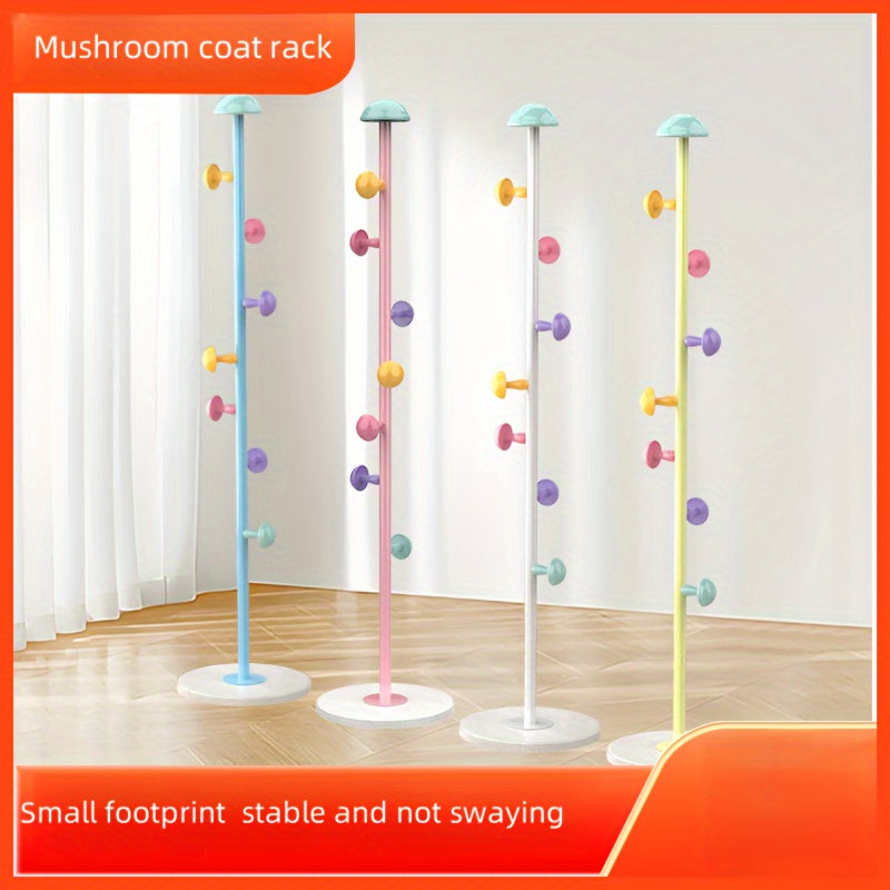 Perchero resistente de acero al carbono con 7 ganchos, de pie, moderno para hogar y dormitorio