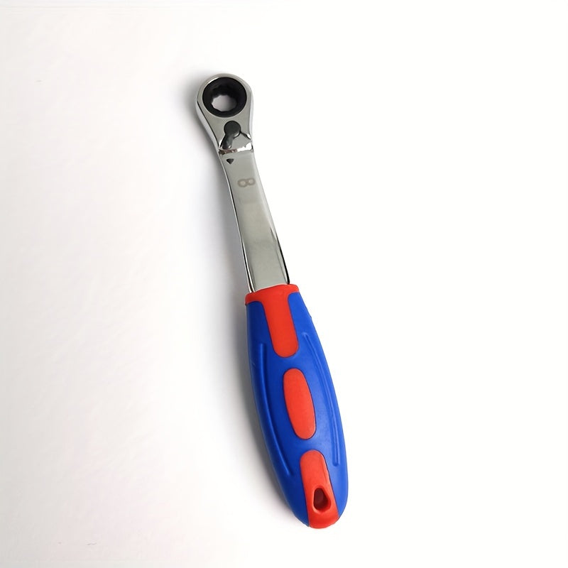 Juego de llaves de carraca universales de 7 piezas 8-19mm Herramienta de reparación de automóviles de metal