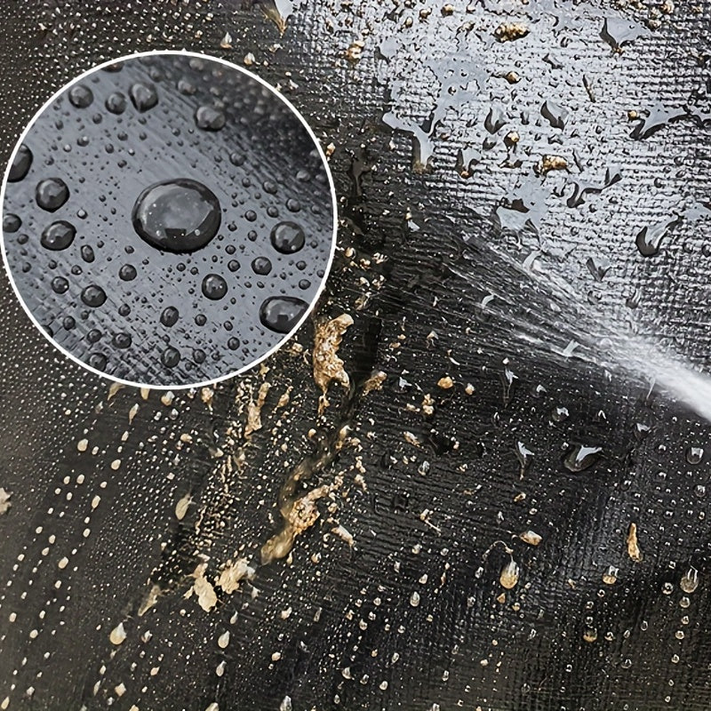 Gardening Floor Mat for Potting and Soil Changing Black