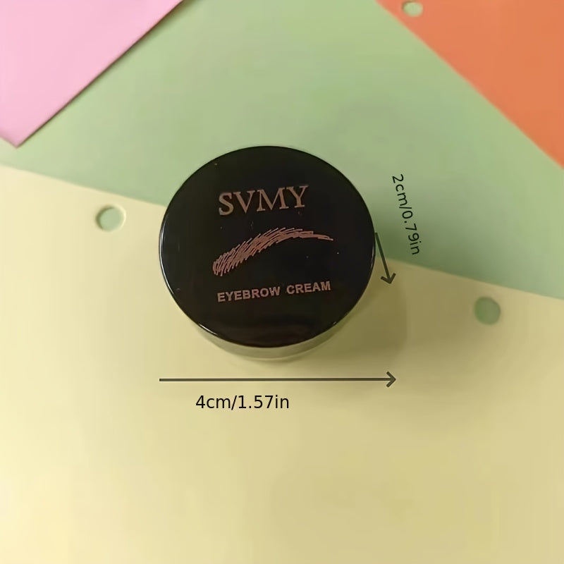 Women's Waterproof Eyebrow Dye Cream with Brush Long-Lasting Color