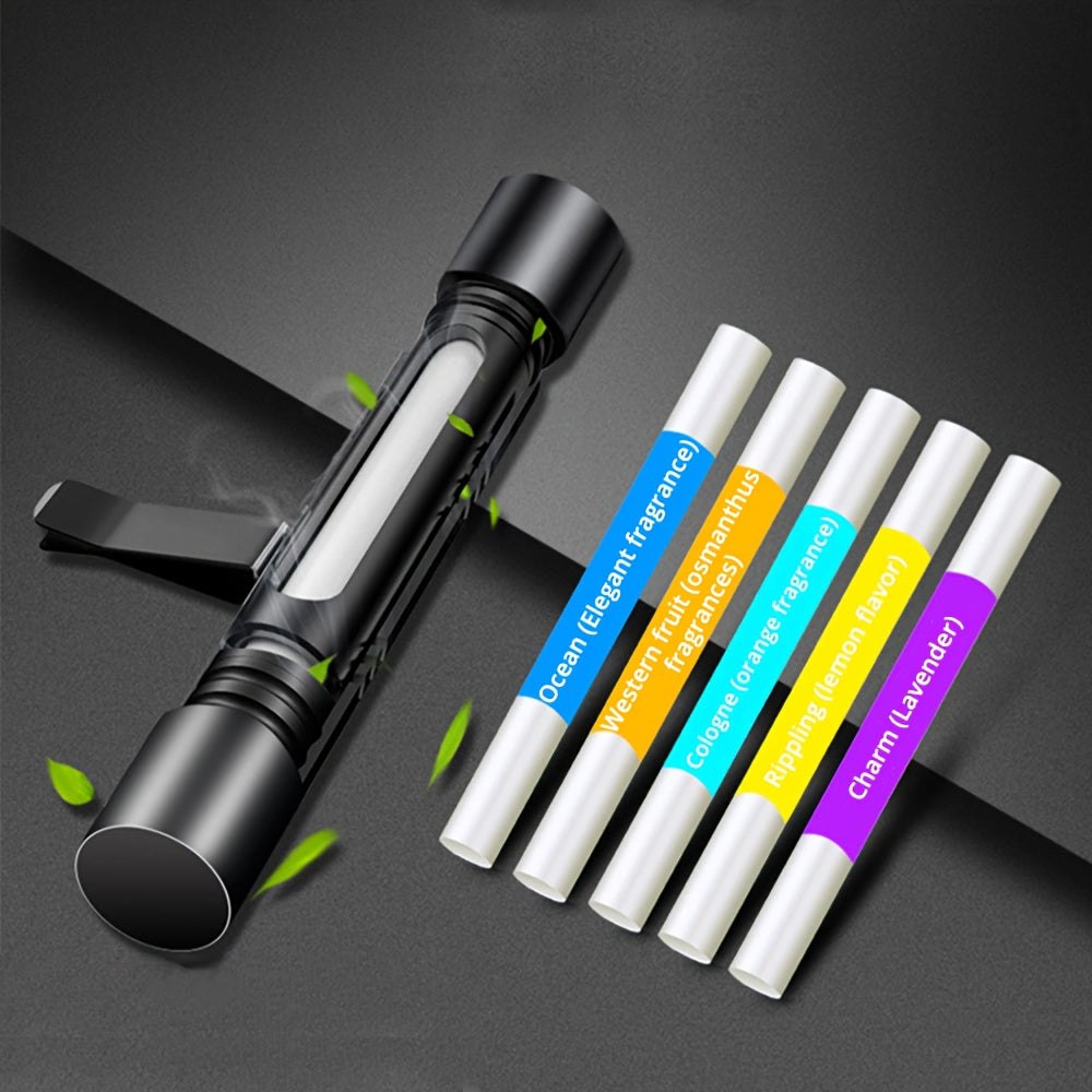 7-Donali avtomobil havo tozalagichi vent kliplar, hidi yo'qotuvchi, havoni yangilash, uzoq davom etadigan atir