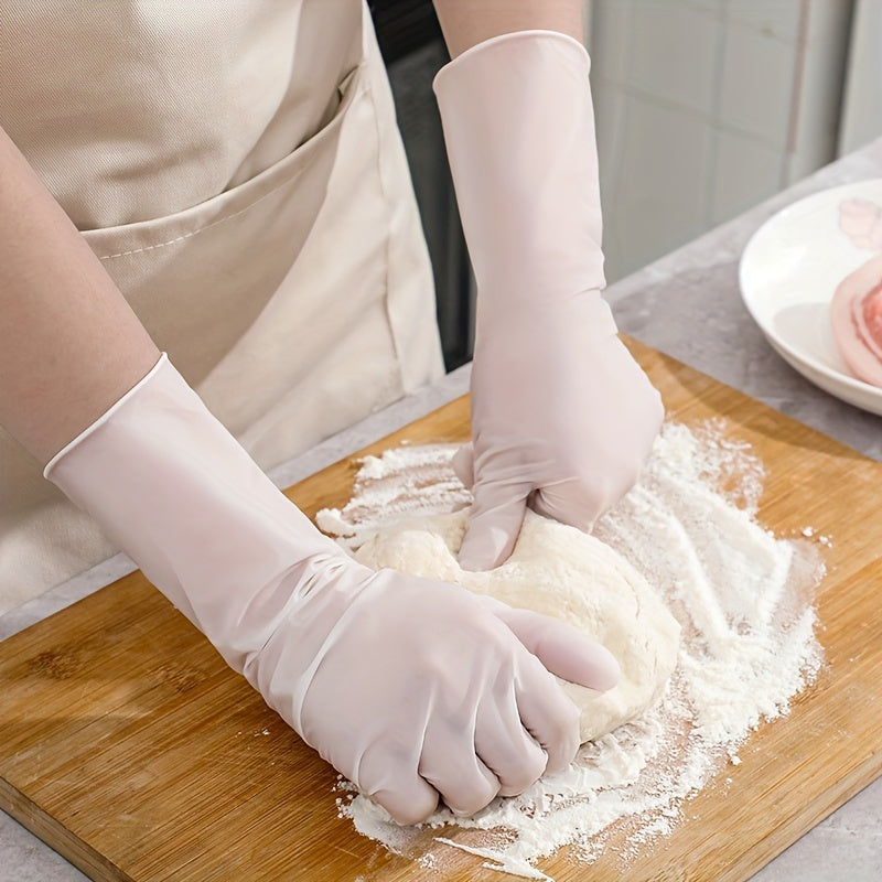 50 Waterproof Nitrile Gloves Latex Powder-Free for Cleaning Kitchen Car Tattoo