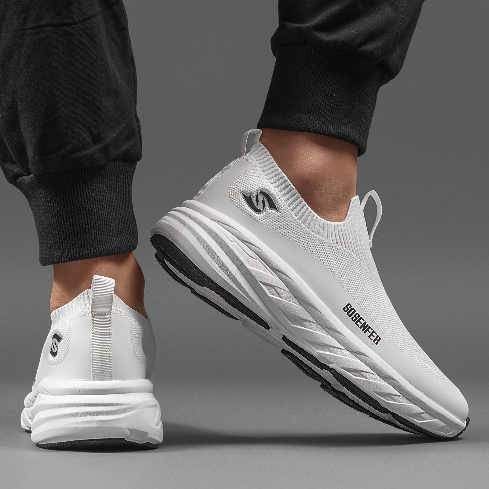 Men's Breathable Non-Slip Running Shoes for Indoor Outdoor Sports Casual