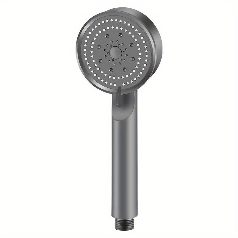 High-Pressure Shower Head with 5 Settings Wall-Mounted Silicone Nozzles Adjustable Flow