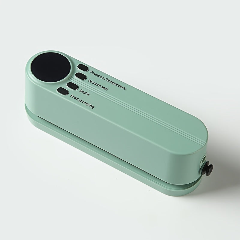 Portativ oziq-ovqat yopish uchun qo‘l bilan ishlatiladigan, USB orqali qayta zaryadlanadigan, oshxona va tashqarida foydalanish uchun