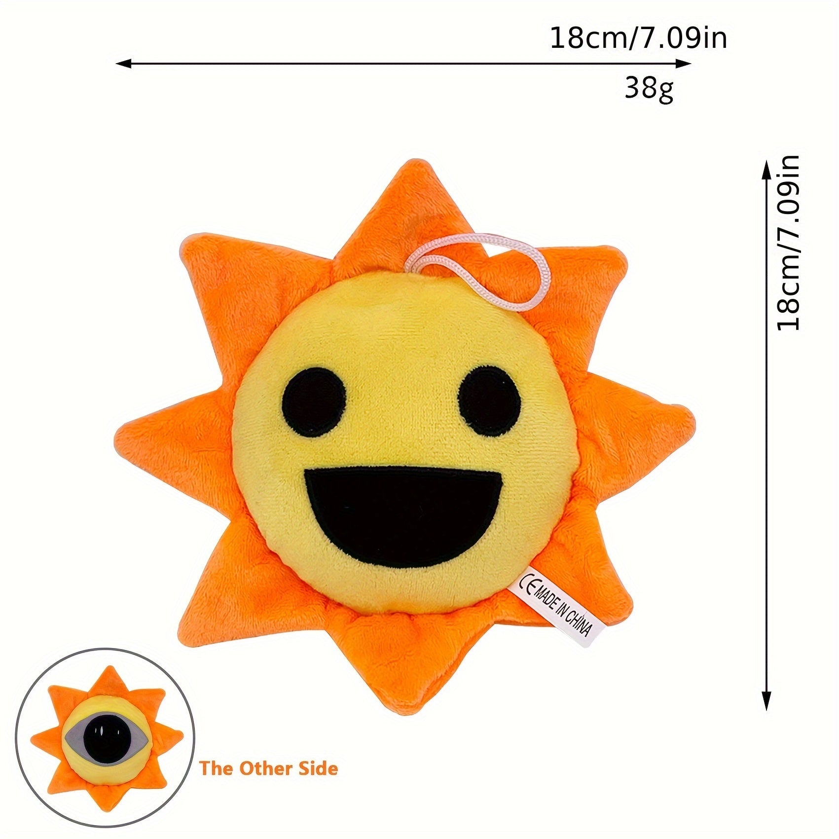 Muñeca de peluche para bebés y niños, material de peluche suave, blanco y negro, regalo para cumpleaños y fiestas