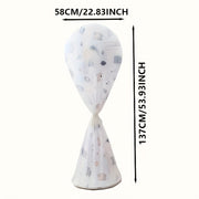 Uzoq muddatli polyesterdan tayyorlangan elektr ventilyatorining chang qopqog'i, vertikal va pol modellari uchun himoya qiladi.