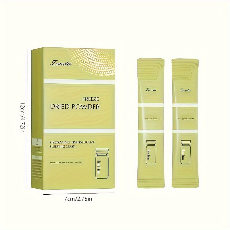 Hypoallergenic Moisturizing Sleep Masks for All Skin Types, 20 Disposable Facial Masks