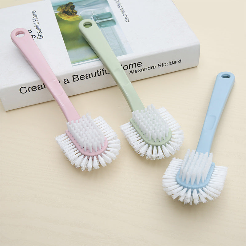 Multi-Sided Shoe and Clothing Brush Soft Bristles Household Cleaning Tool