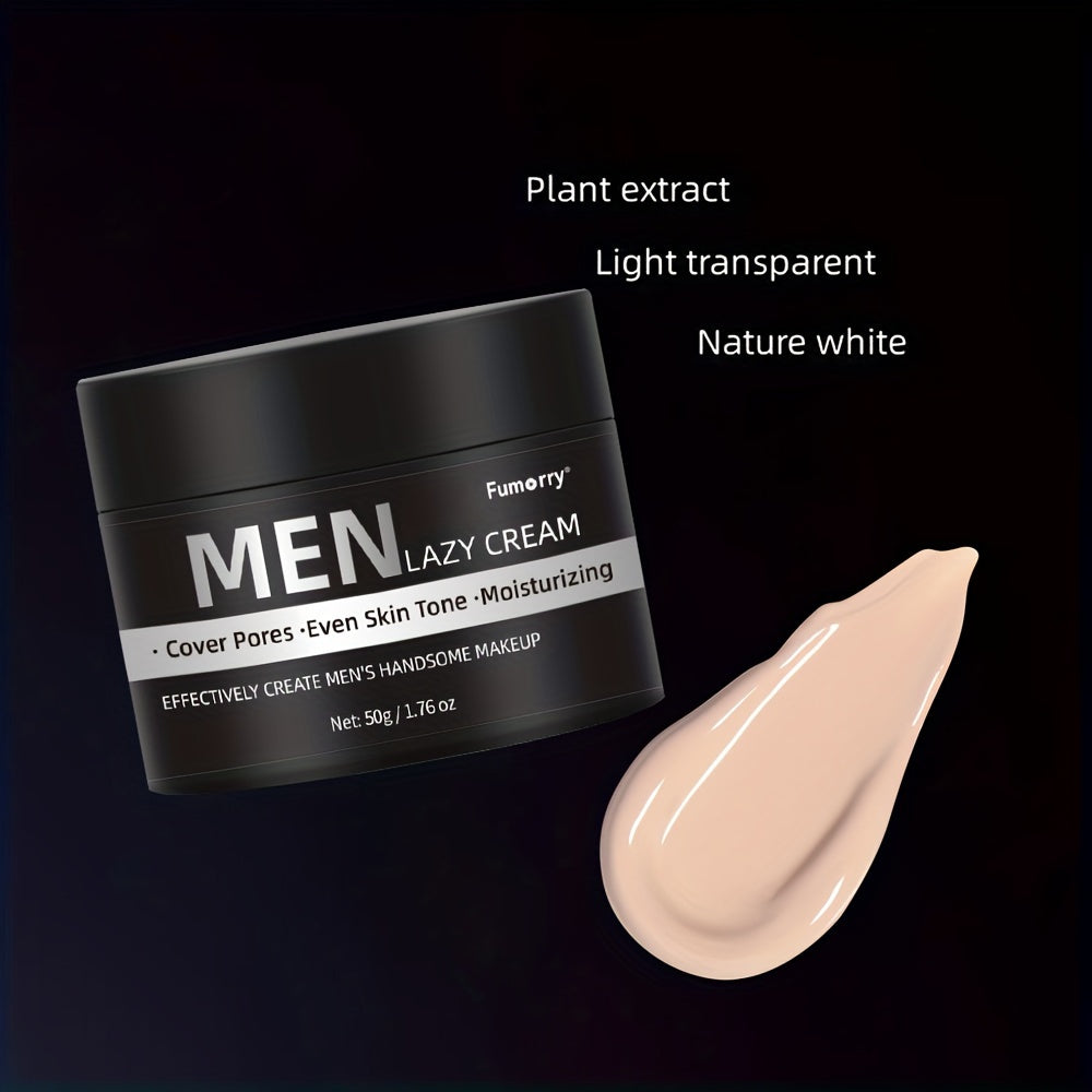 Men's Full Coverage Concealer Nude Look Waterproof Long-Lasting Hypoallergenic for Uneven Skin