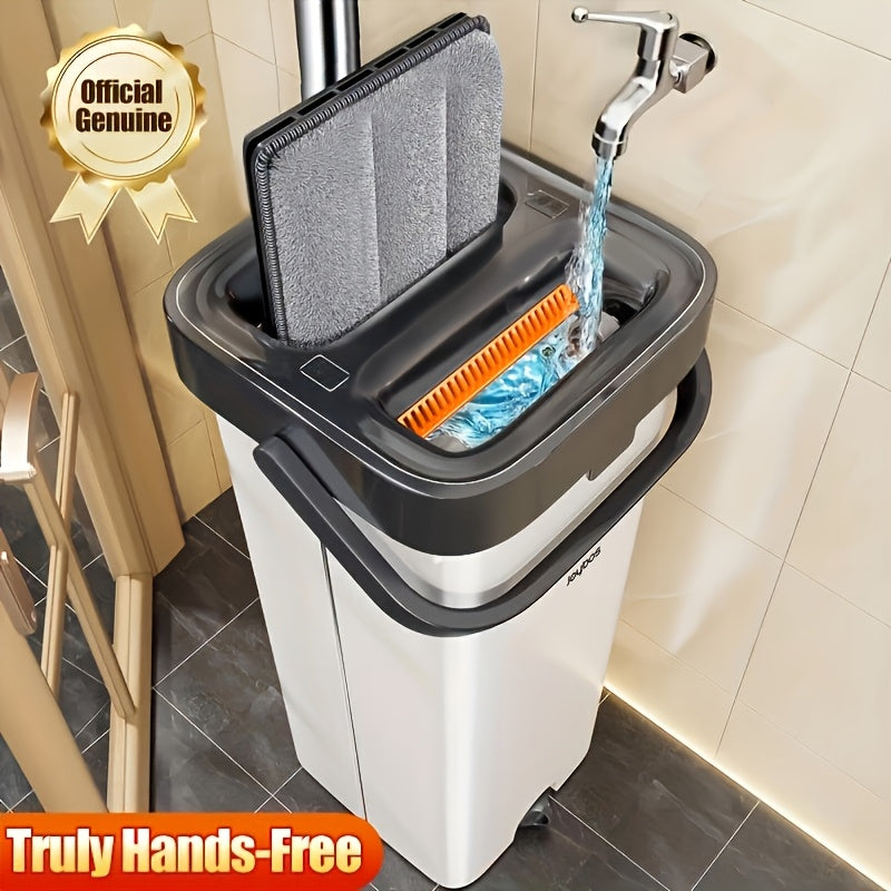 2-in-1 Wet and Dry Flat Mop for Kitchen Bathroom Living Room Durable PP