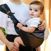 Mesh Baby Carrier Lightweight Front-Facing Sling for Travel and Mobility