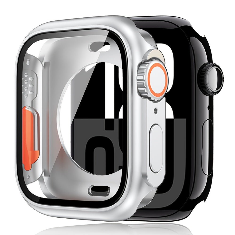 Titanium Protective Case for Apple Watch Series 10 46mm 42mm with Screen Protector