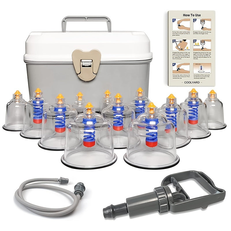Cupping Massage Set for Muscle and Joint Pain Relief Professional Therapy Equipment