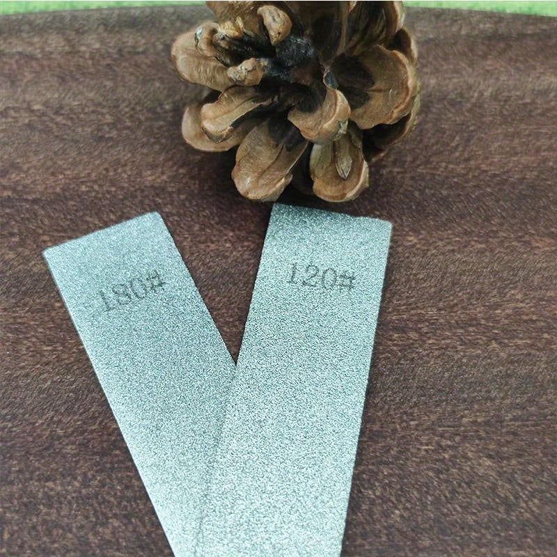 Knife Sharpener Set with 80 120 180 Grit Sharpening Stones for Kitchen Knives