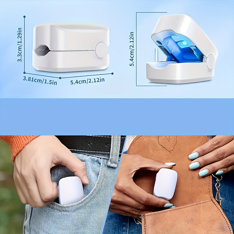 Rechargeable LED Nail Fungus Cleaner with USB Charging Low Voltage Odorless Therapy Device