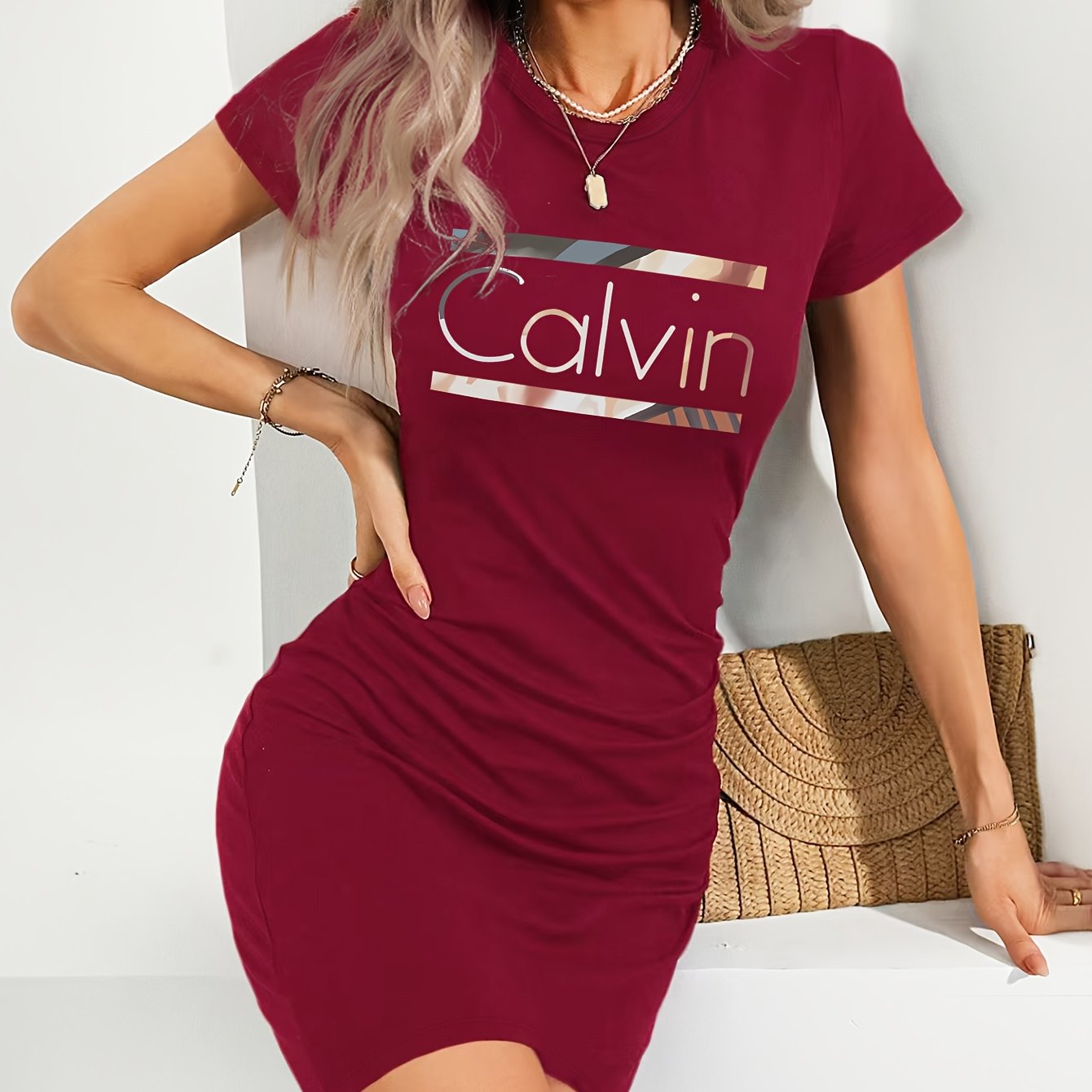 Ayollar uchun Bodycon T-shirt kiyi, elastik, nafas oladigan, qora, yupqa fit, kundalik