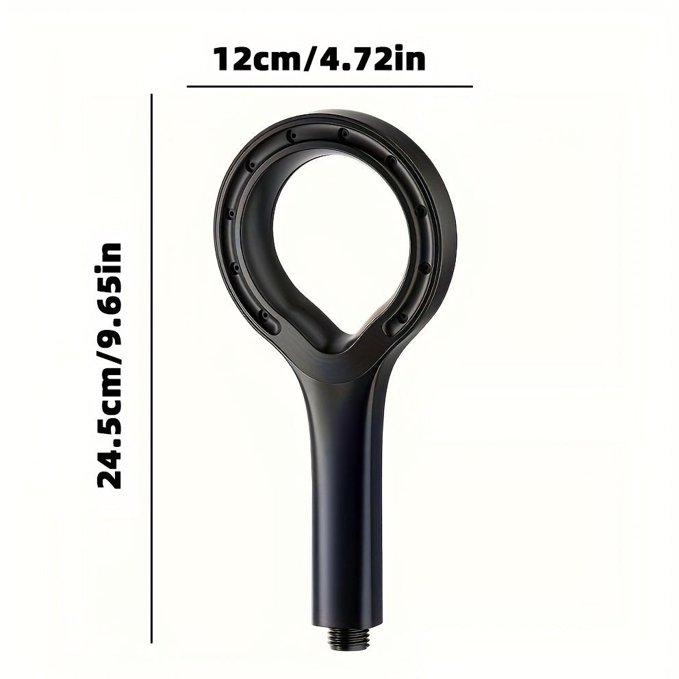 Душевая насадка для воды с экономией воды, с высоким давлением, туманным распылением, дизайном в виде звездного кольца