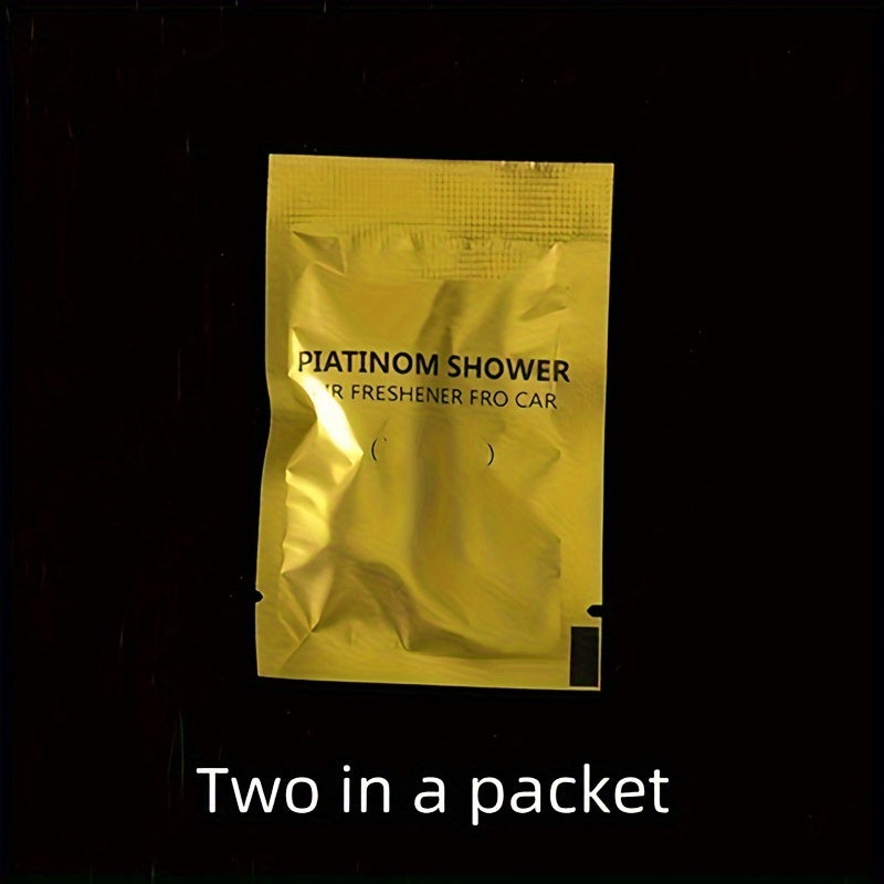 Avtomobil ventilyatori aromatizator tabletkalari, hidli hidi, to'ldiriladigan avtomobil hidi, 10 yoki 20 ta paket