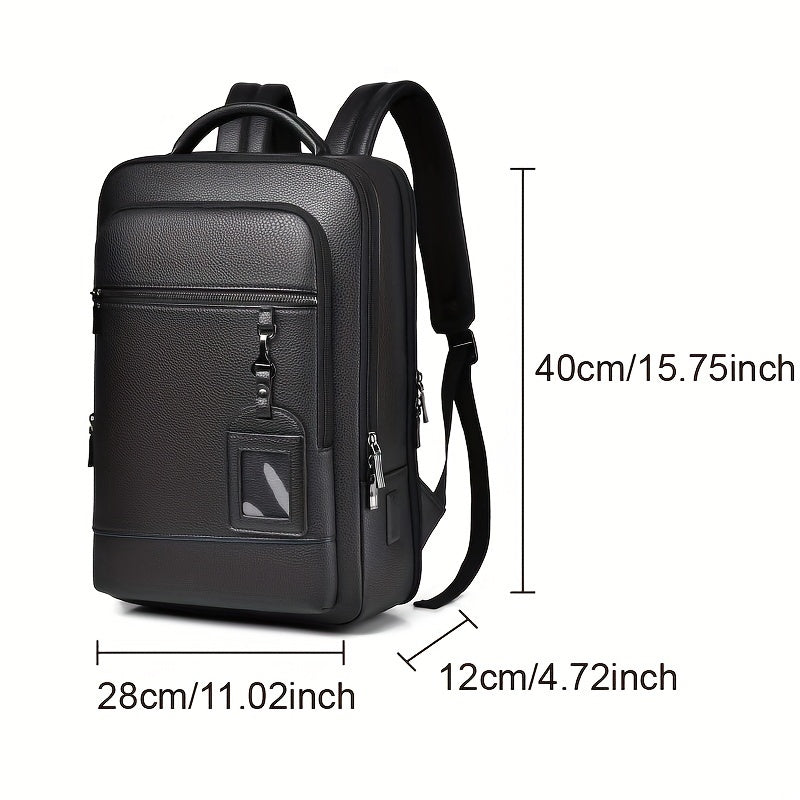 Mochila de negocios para hombre con gran capacidad y múltiples compartimentos para viajes y desplazamientos