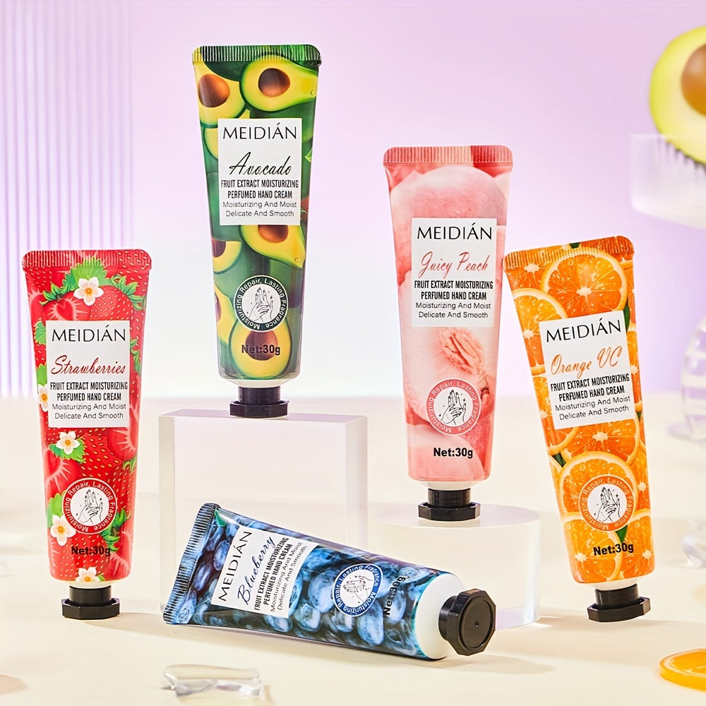 Travel-Sized Hypoallergenic Hand Cream Set for Dry Skin Moisturizing Glycerin Vitamin E