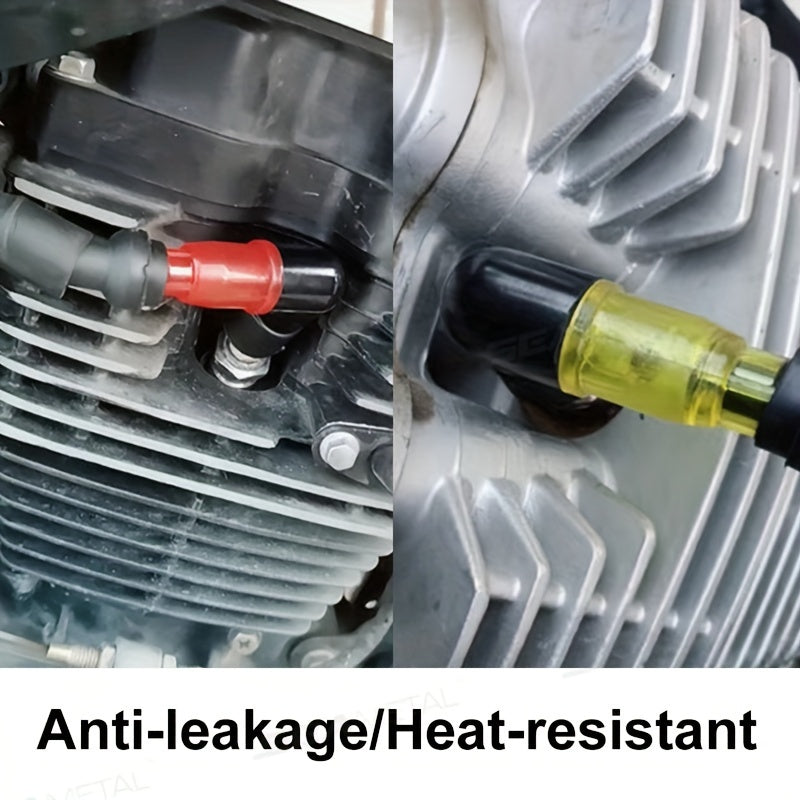 Motorcycle Spark Plug Cap Waterproof Glitter Decoration High Pressure Accessory