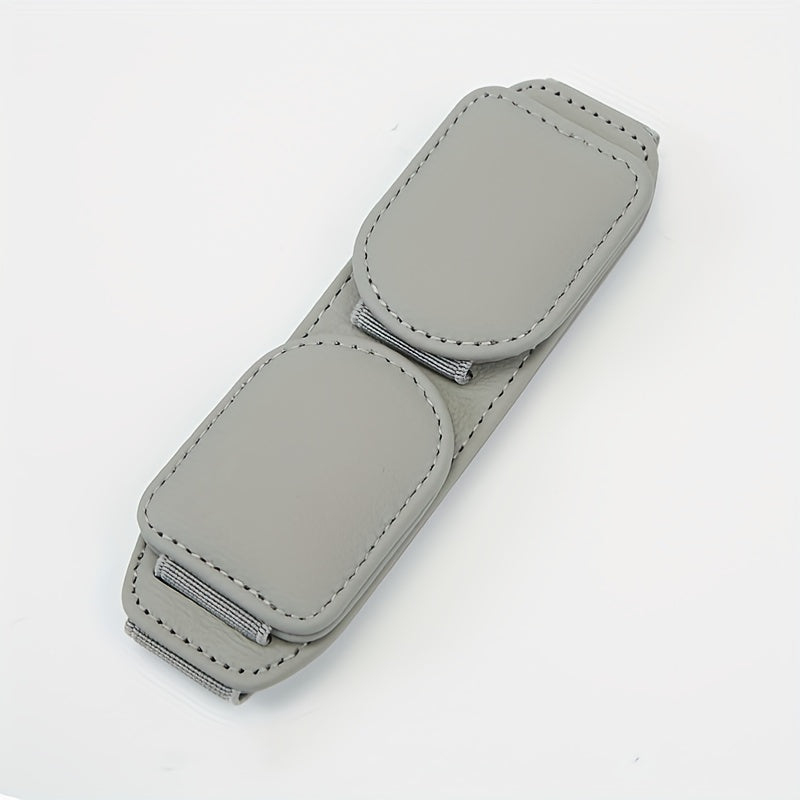 Avtomobil shovog'iga magnitli ko'zoynak tutgichi, ikki tomonlama klipli tashkilotchi, chiptalar uchun bo'shliq bilan