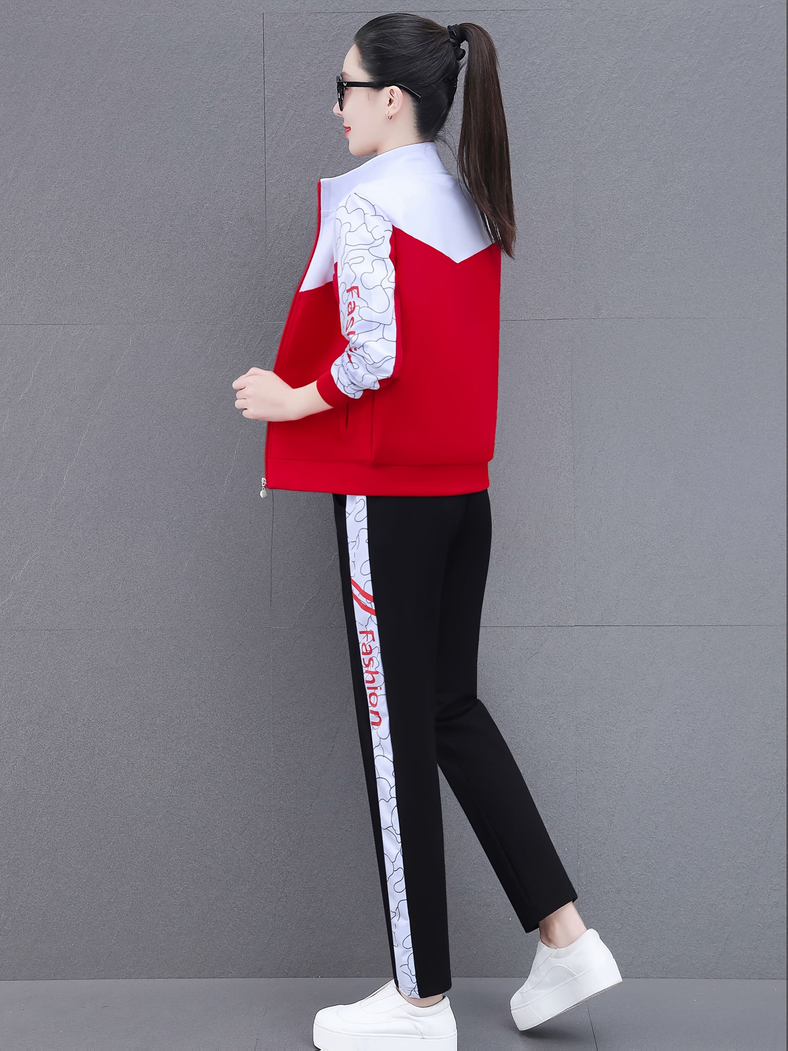 Women's Cardigan Set Long Sleeve Spring Autumn Casual Outdoor Sportswear