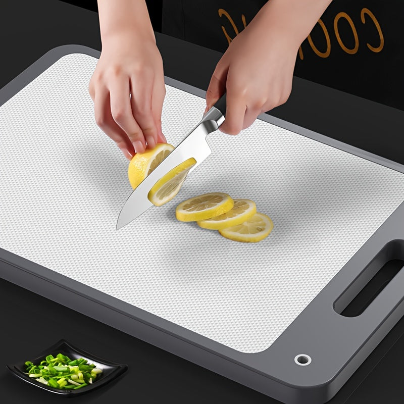 Double-Sided Stainless Steel Cutting Board Kitchen Chopping and Kneading Board
