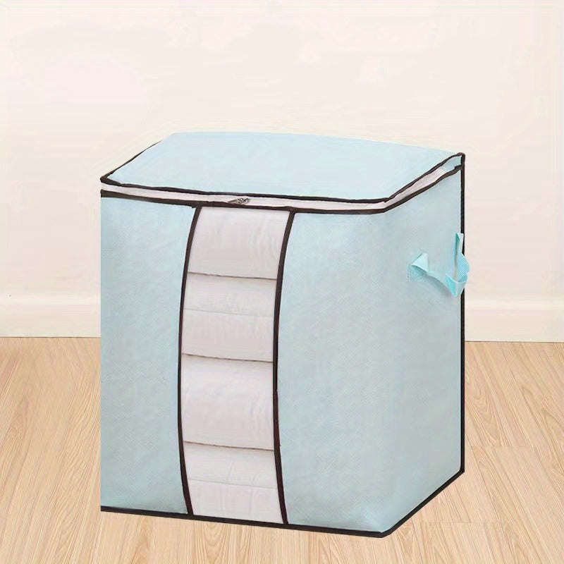 3 qavatli suv o'tkazmaydigan saqlash sumkasi kiyimlar, yostiq va to'shakka mo'ljallangan, changga chidamli tashkilotchi